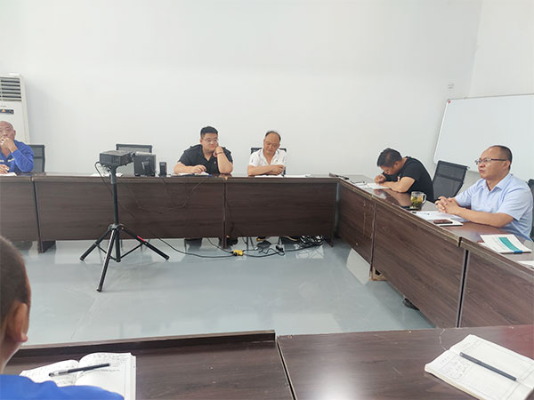 2022年泰安市昌安電力安裝工程有限公司年中會議